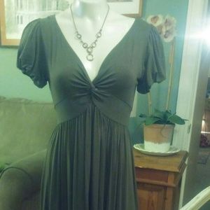 Olive Green Max Studio Dress